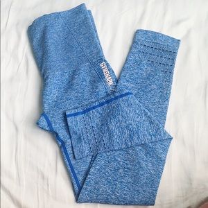 SMALL gymshark blueberry mark cropped leggings